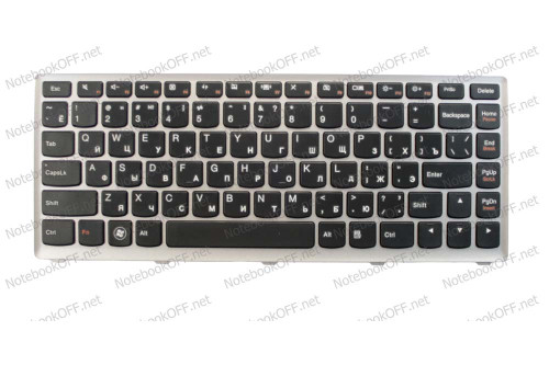 Клавиатура для ноутбука Lenovo U310 (silver frame) фото №1